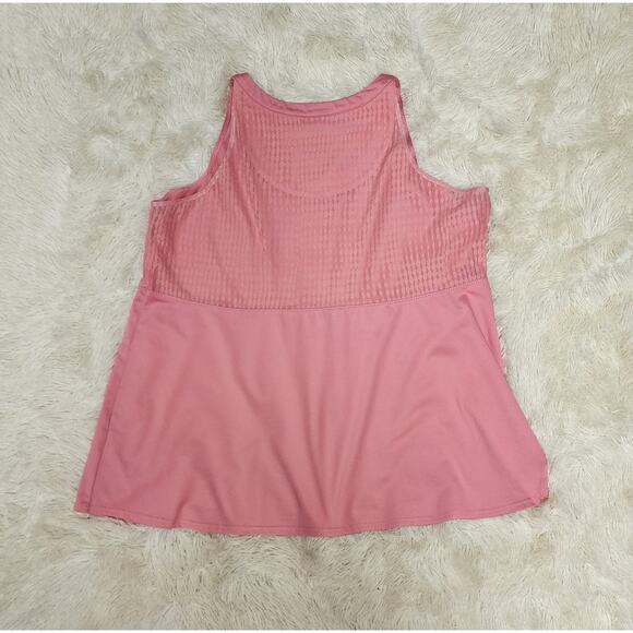 Bolle Pink XL 2-Piece Athletic Gym Activewear Outfit Skort Tank Top Tennis Set - Picture 4 of 7